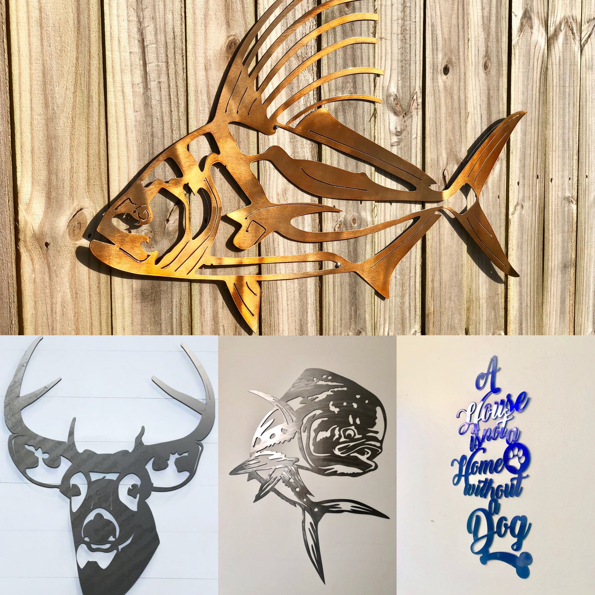 Metal Animal Wall Art | Metal Animal Art for Sale