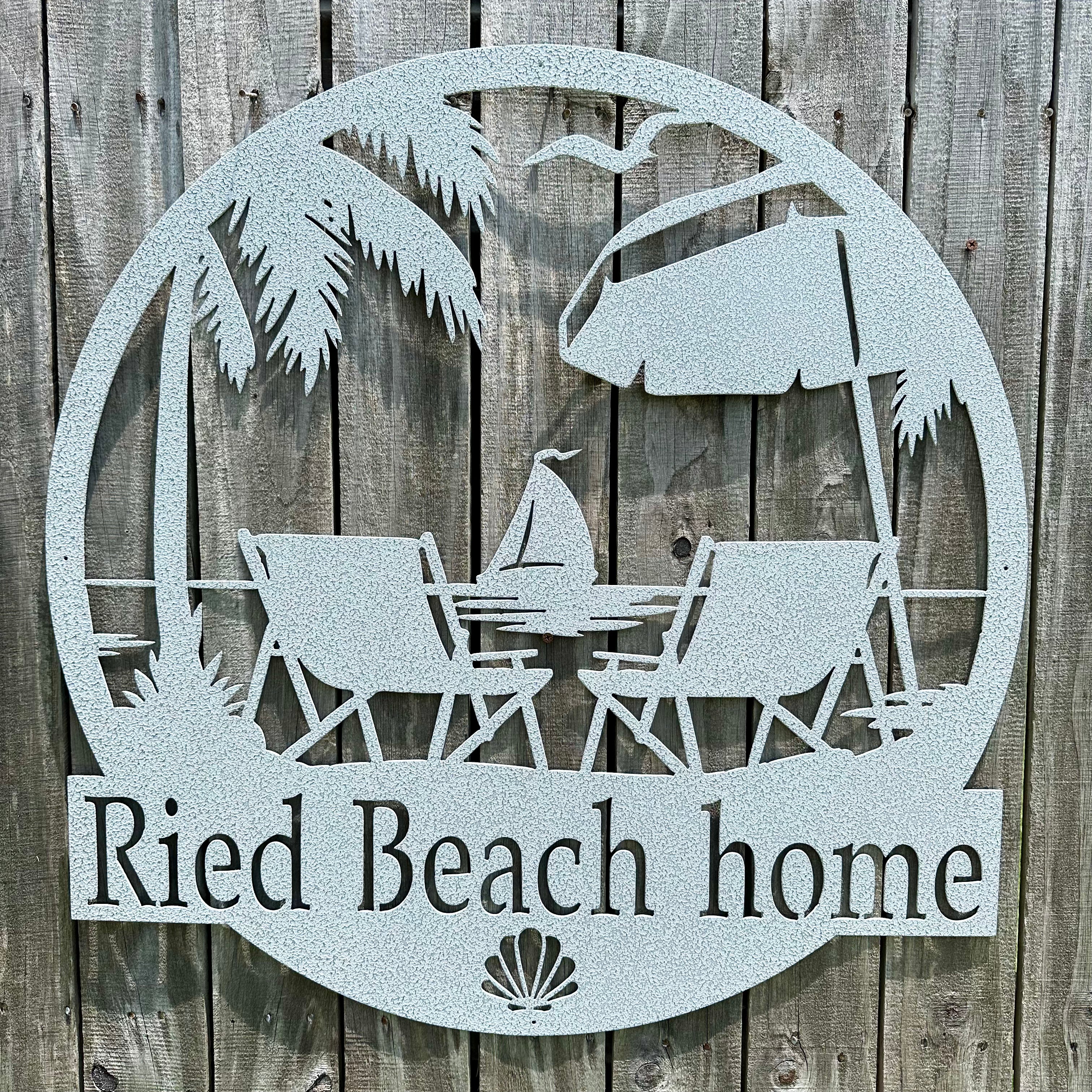 Beach Monogram