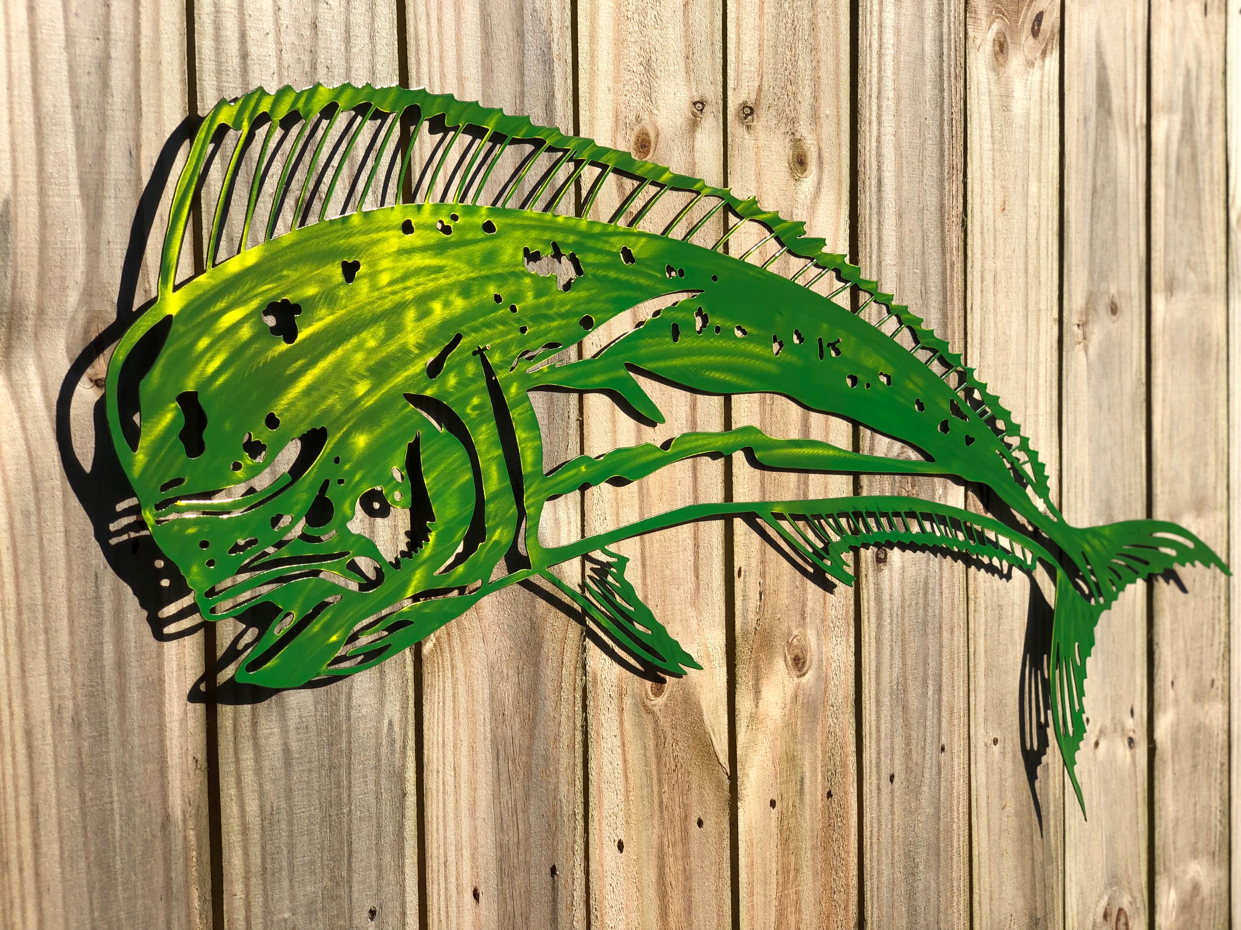 Mahi Mahi Sign