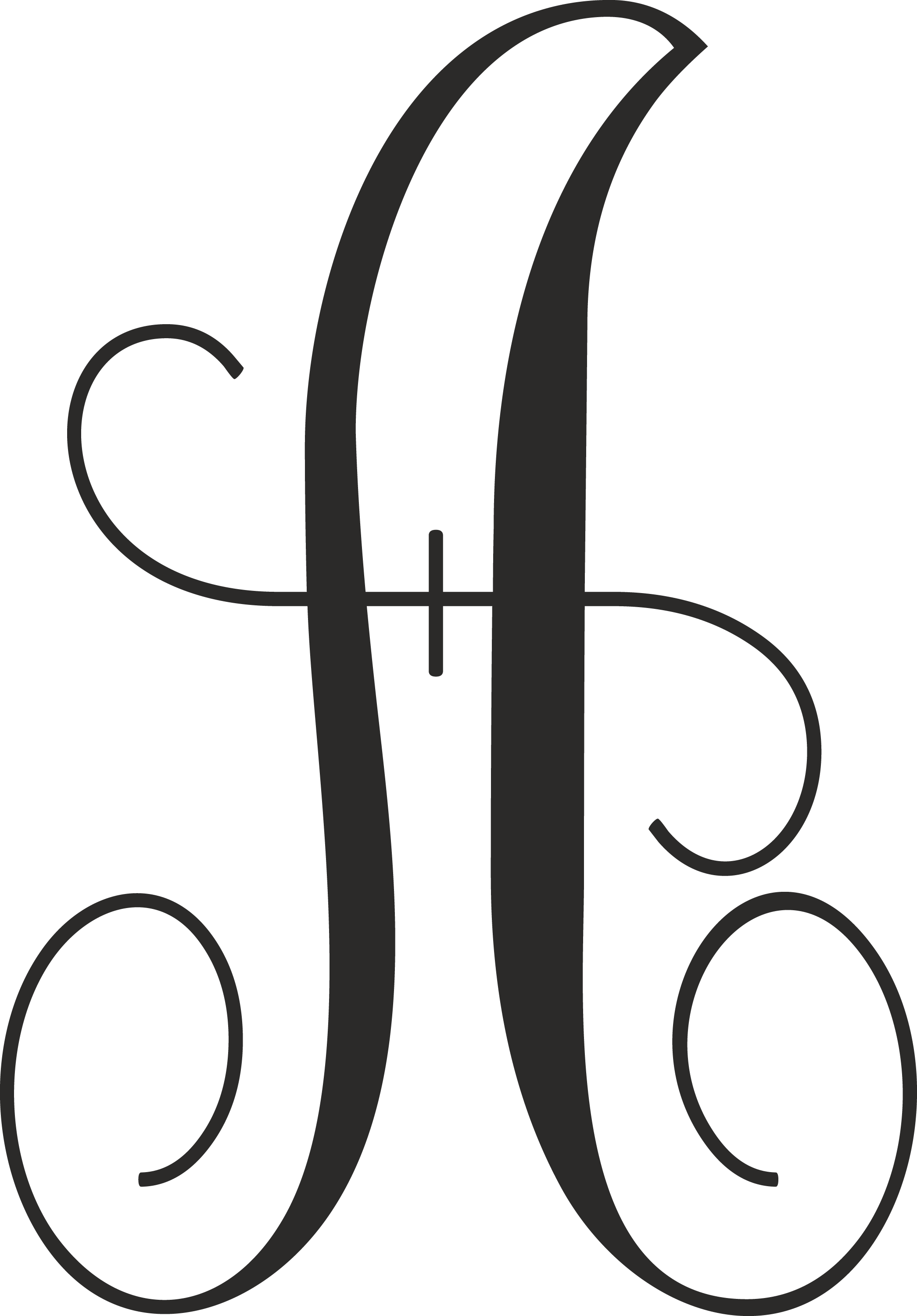 Monogram - Letter Only