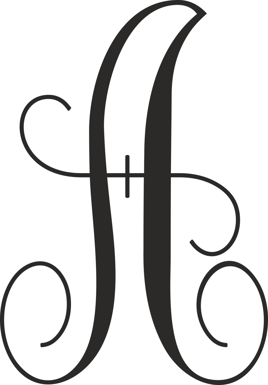Monogram - Letter Only