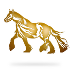 Horse Sign with copper finish