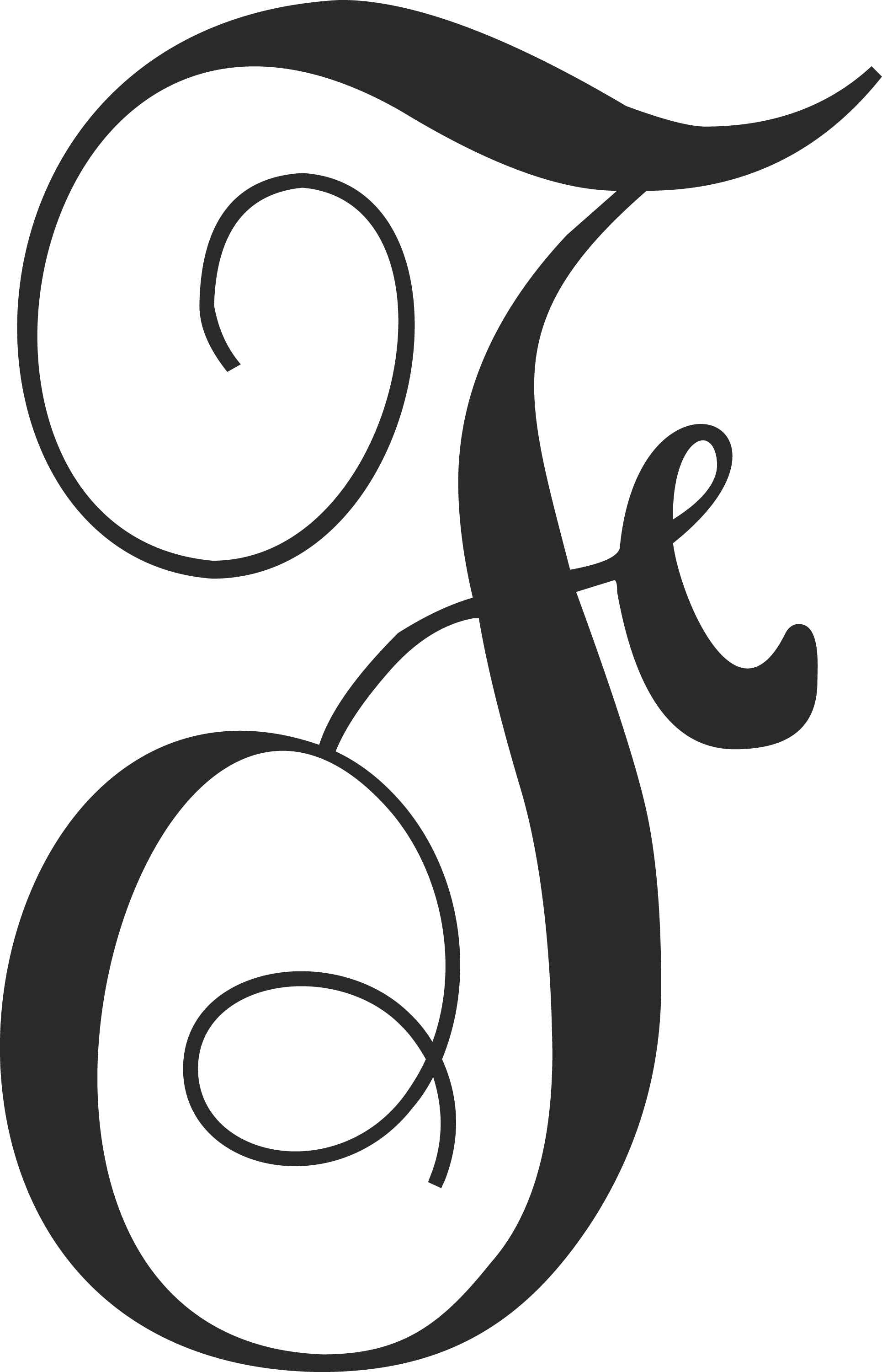 Monogram - Letter Only