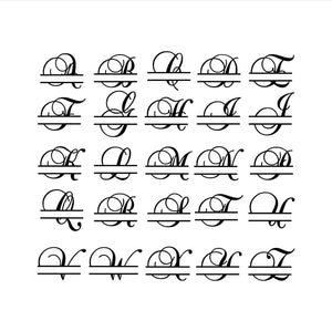 Monogram - Fancy Split