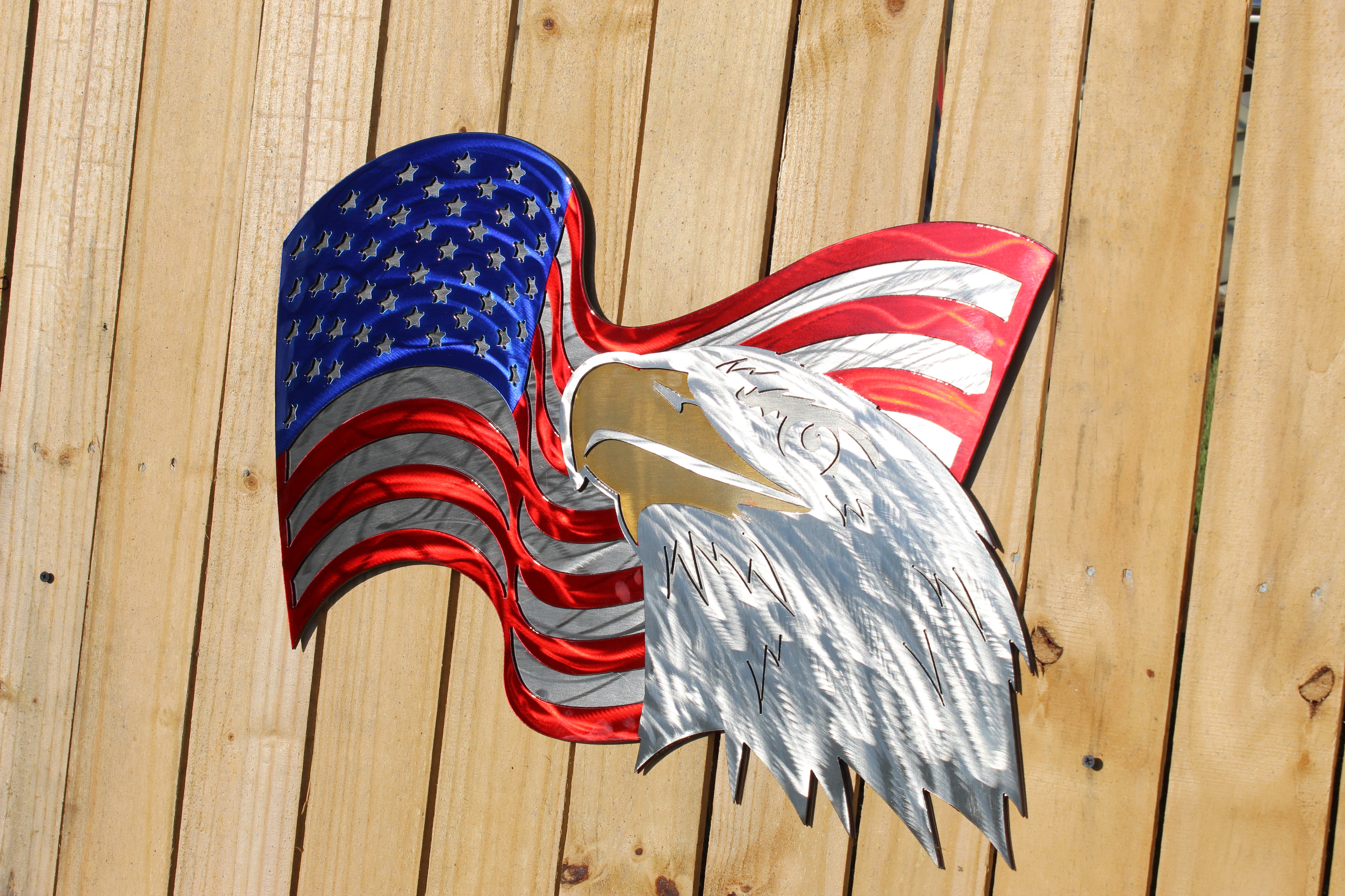 American Flag - With Eagle