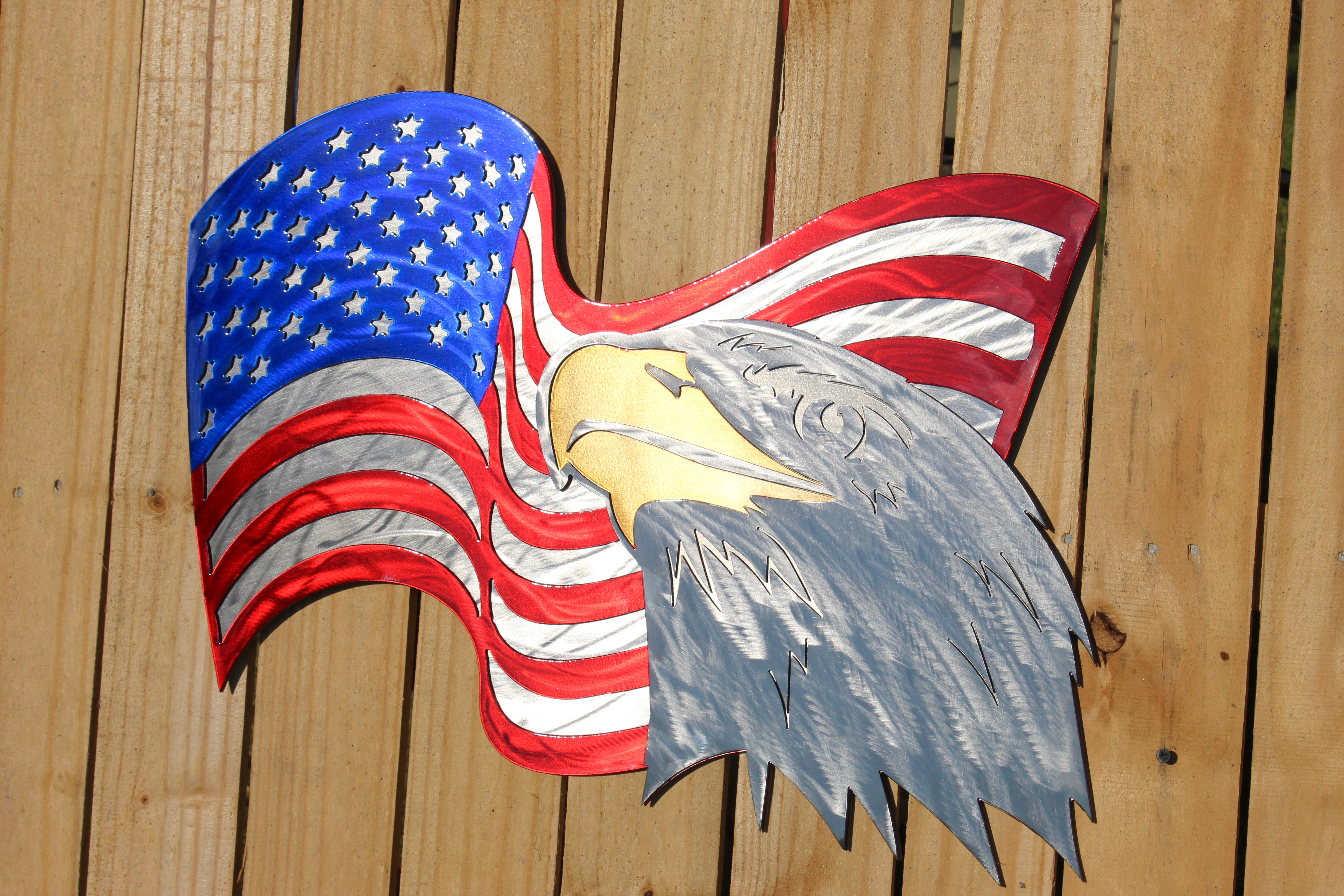 American Flag - With Eagle