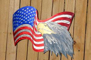 American Flag - With Eagle