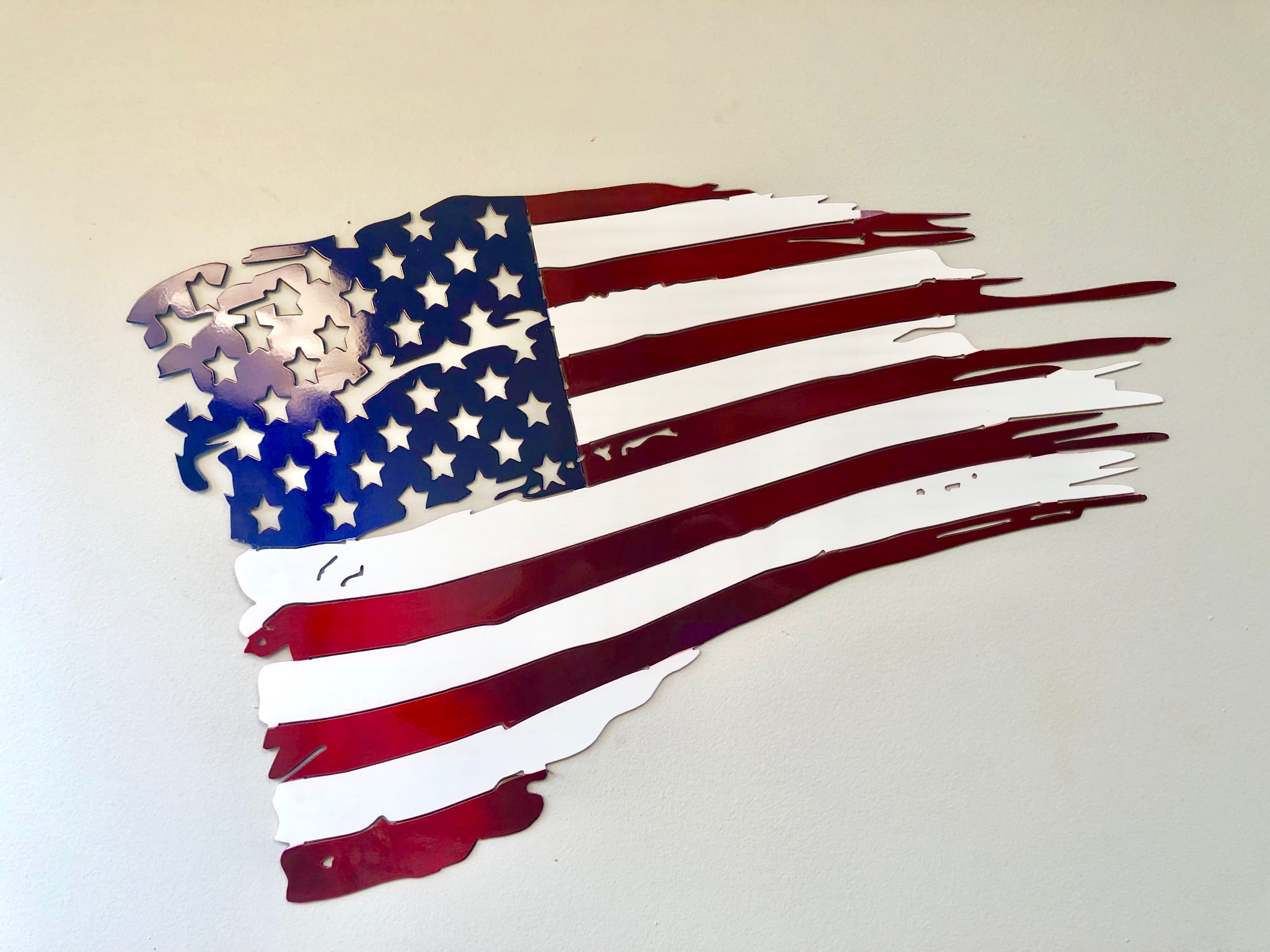 True Color Powder Coated Battle Flag