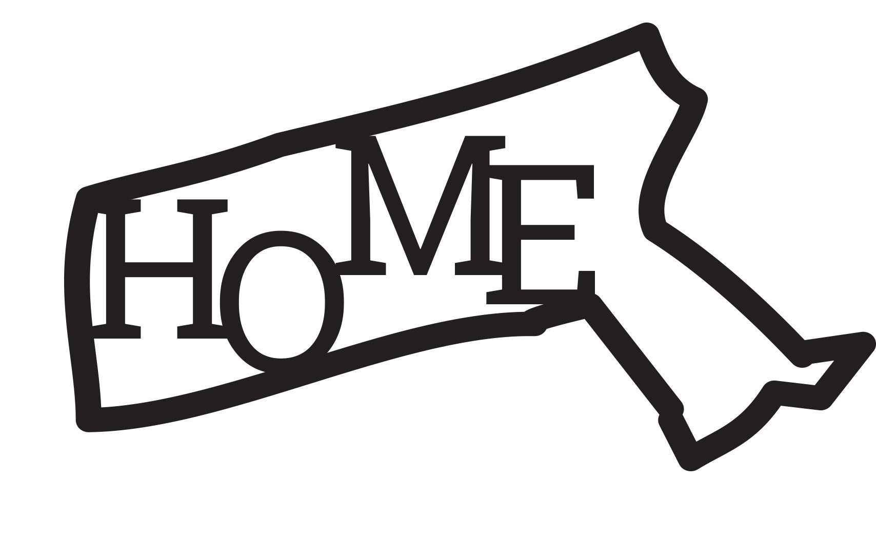 State Sign - Home Sweet Home (ALL 50 States Available)