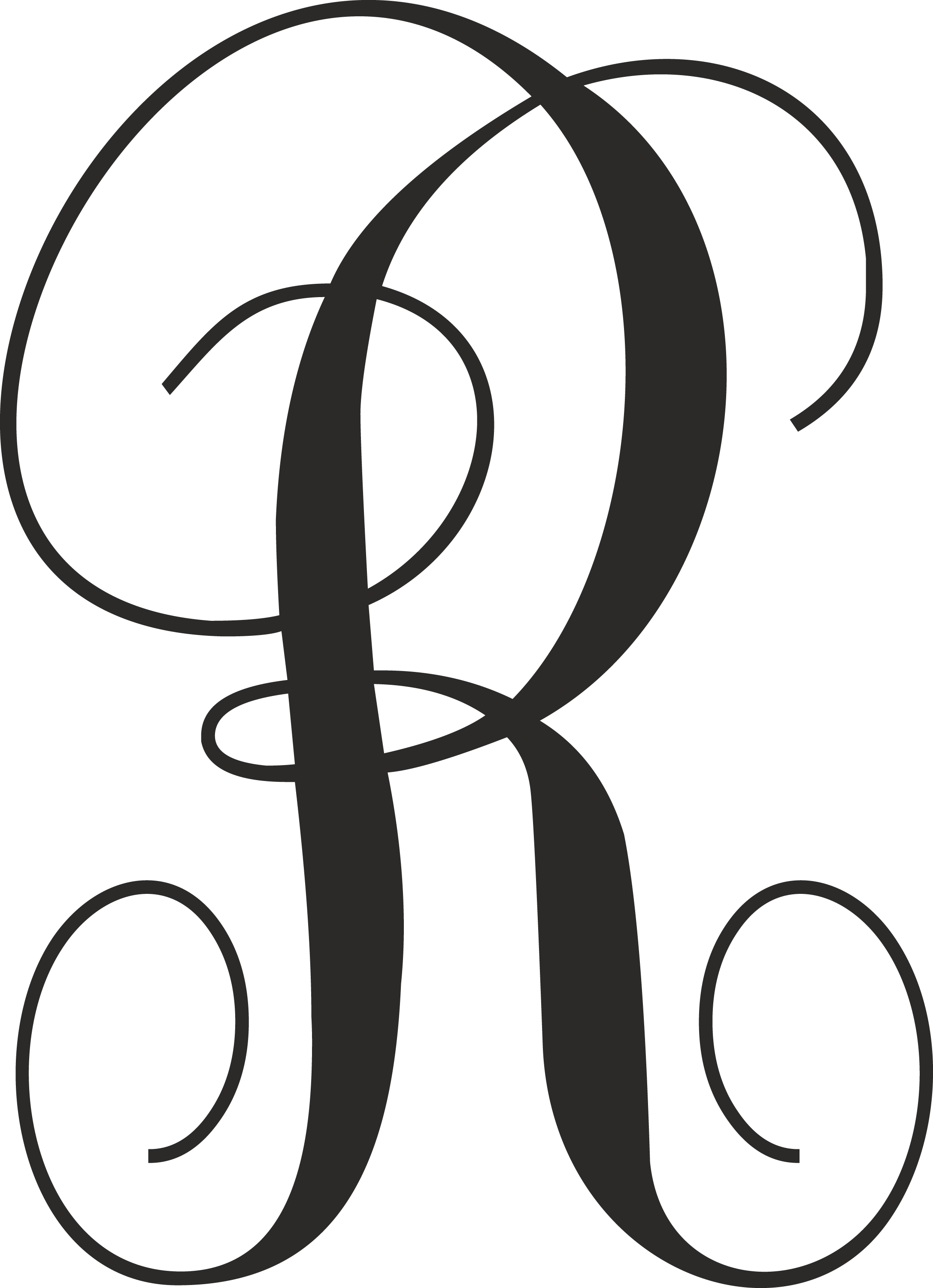 Monogram - Letter Only