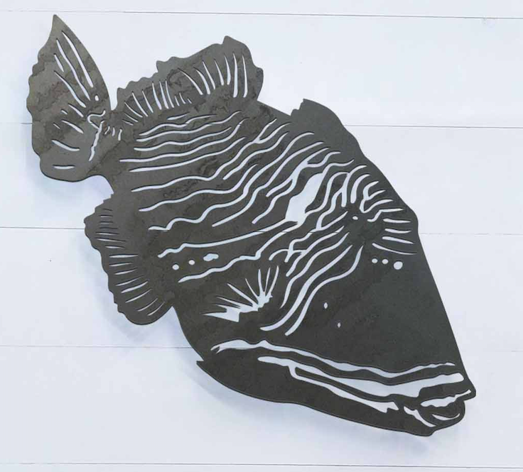 Trigger Fish Sign