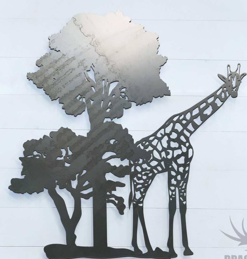 Safari Giraffe Sign