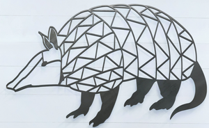 Geometric Armadillo Sign