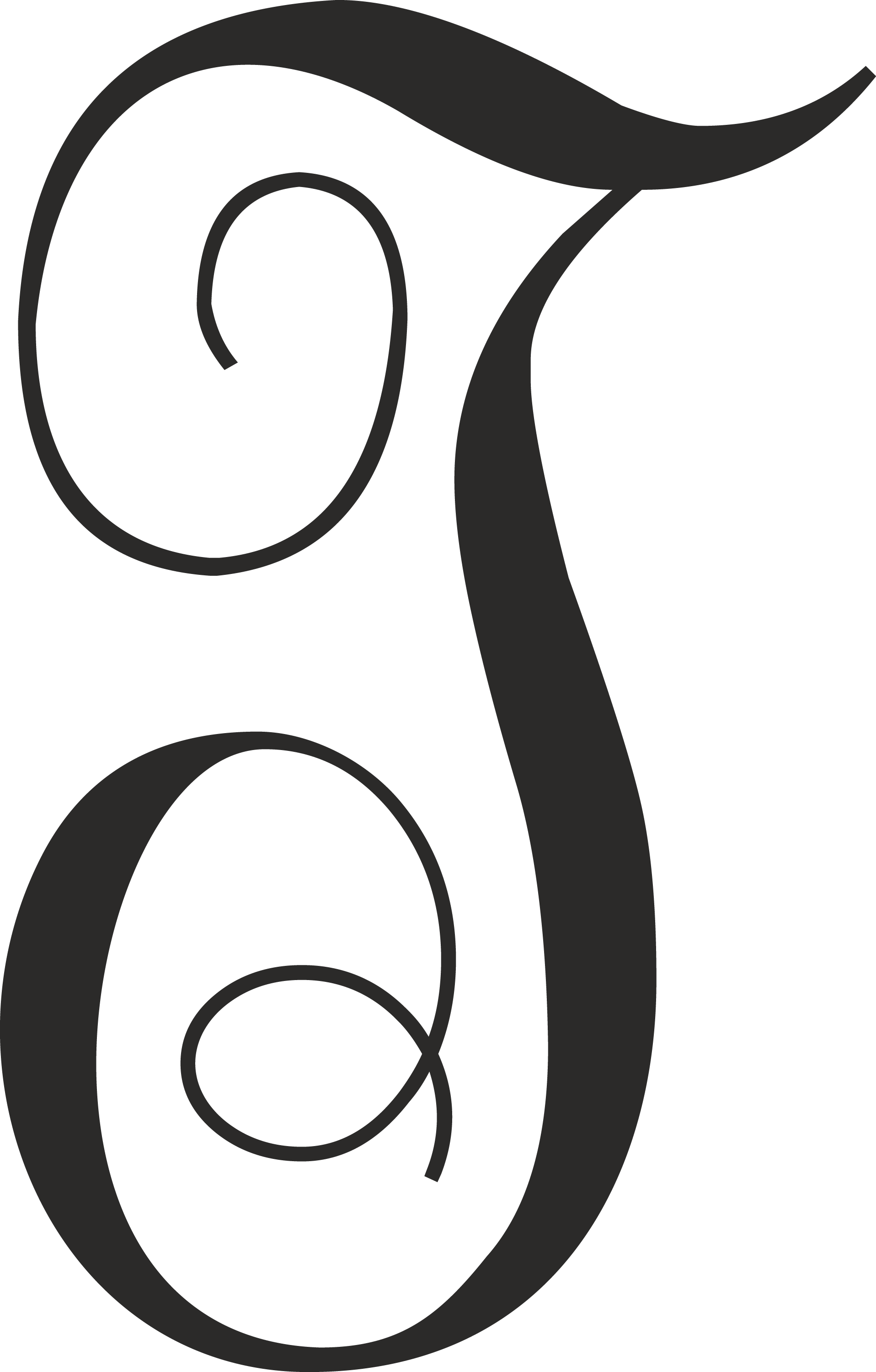 Fancy Lowercase T Fancy lowercase t
