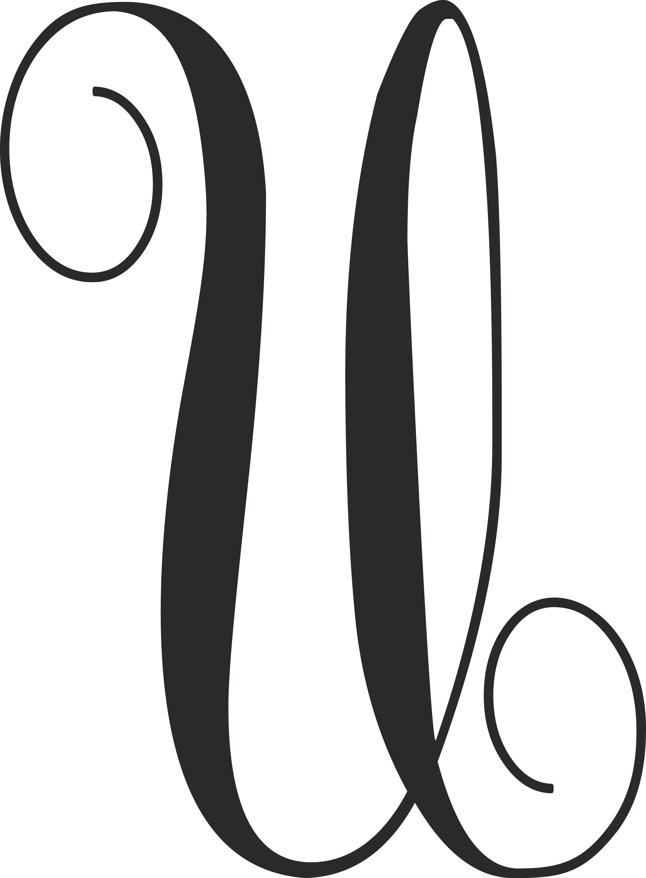 Monogram - Letter Only