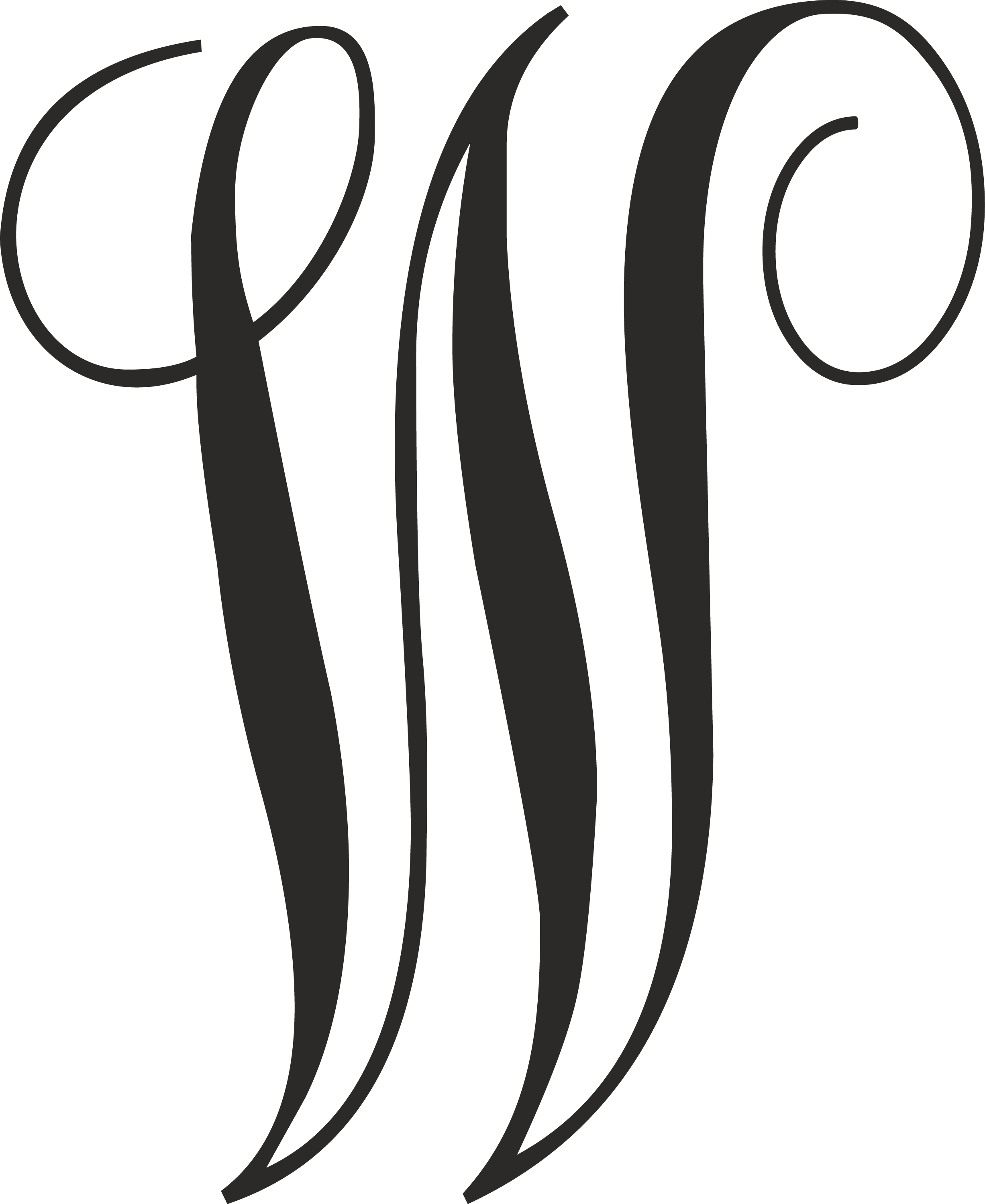 Monogram - Letter Only