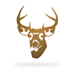 Deer Sign with copper finish