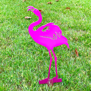 Yard Stakes - Flamingo