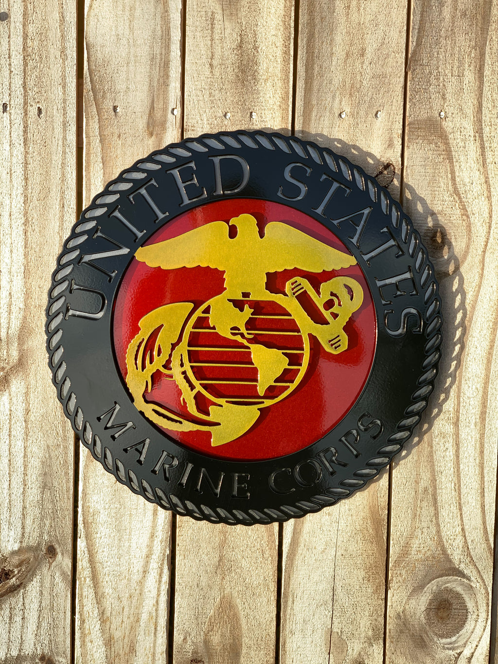USMC Eagle, Globe, Anchor - Layered Sign