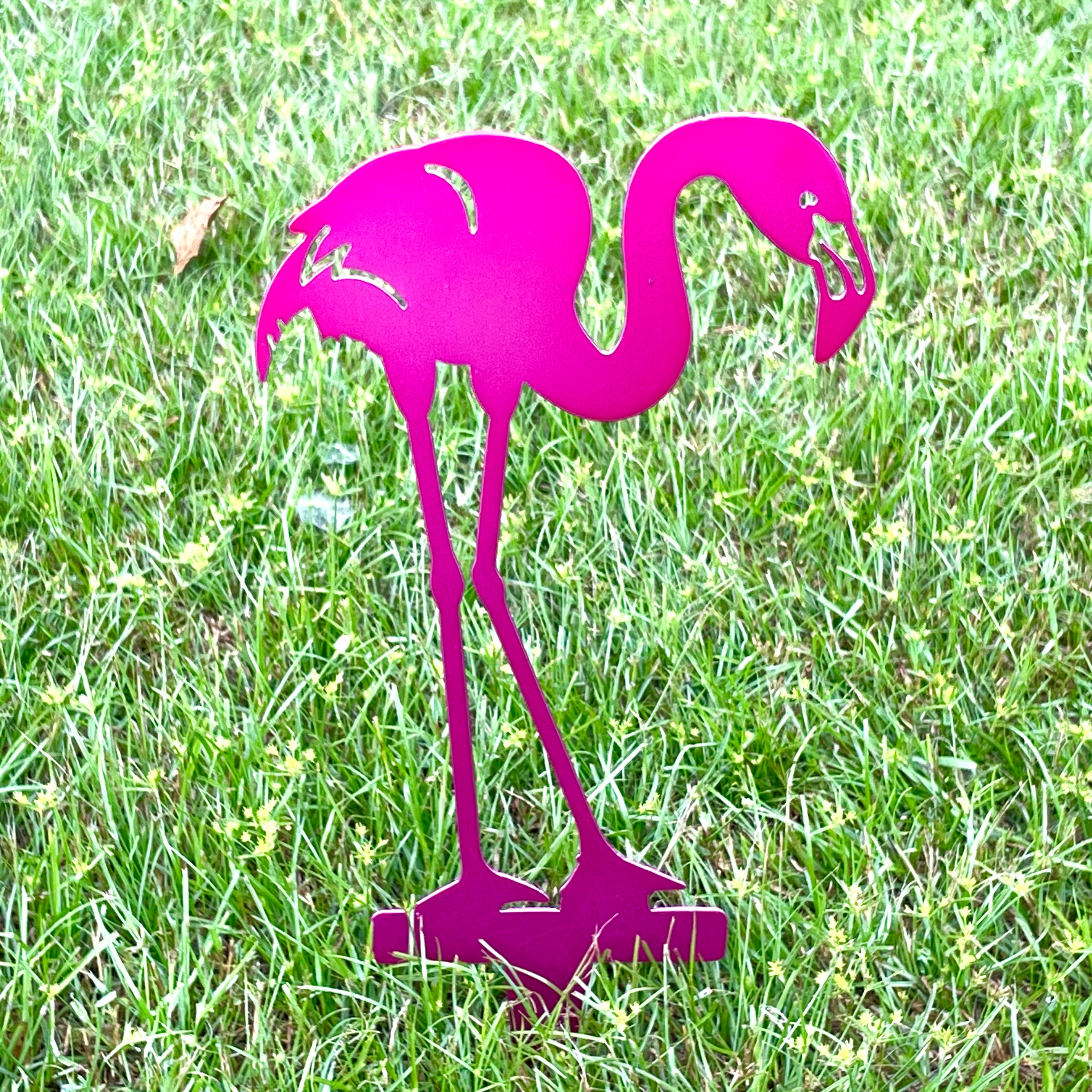 Yard Stakes - Flamingo