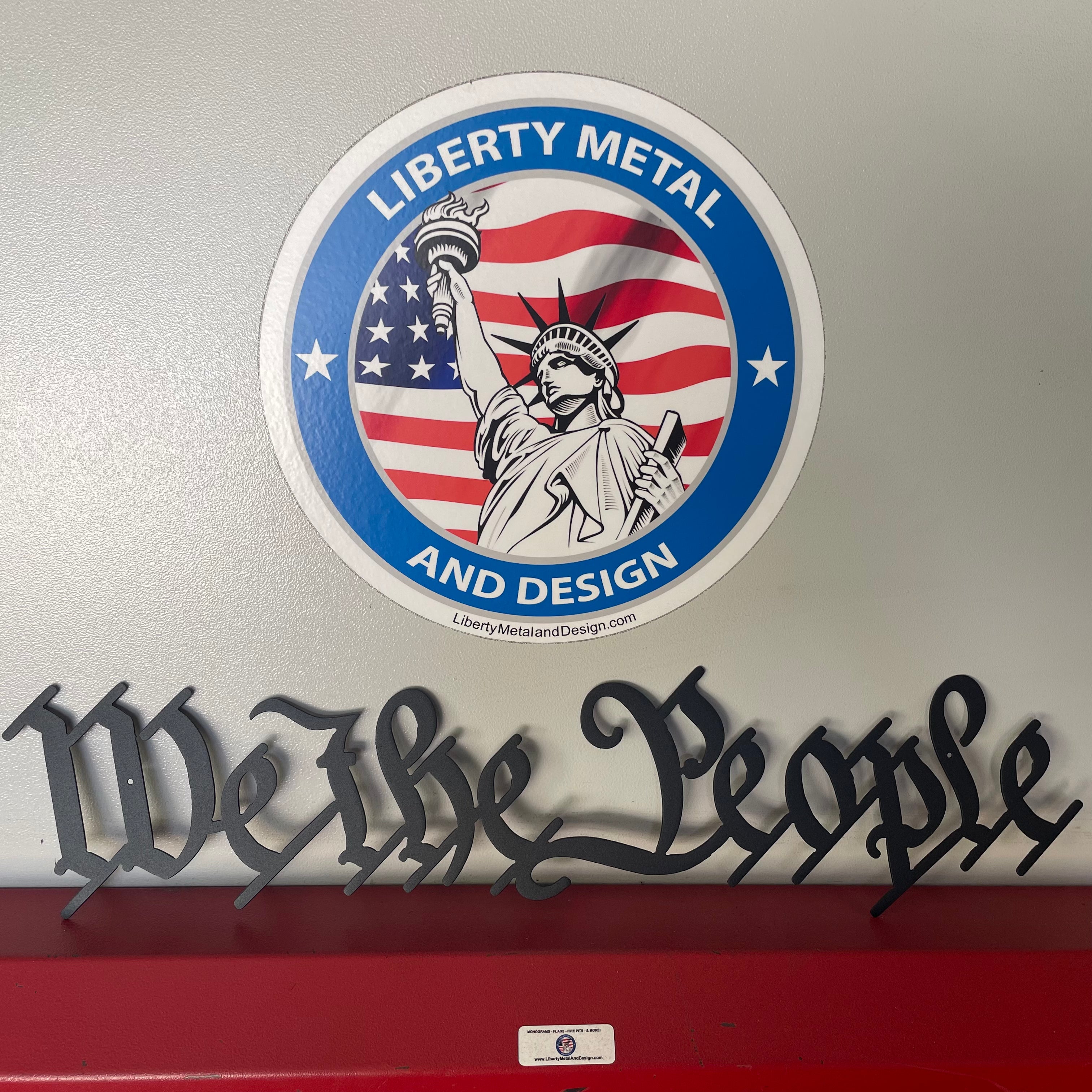 We the people script - wall art