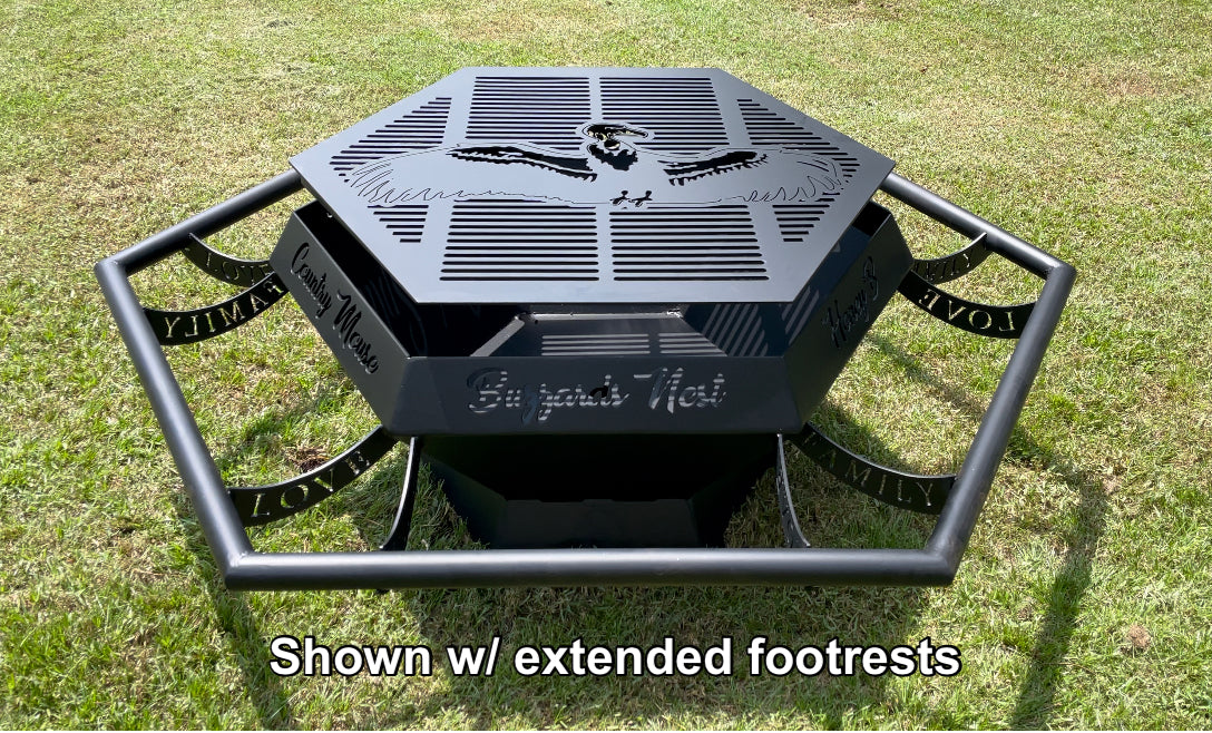 Custom Fire Pit - Hexagon
