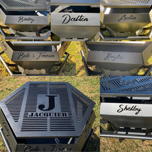 Custom Fire Pit - Hexagon