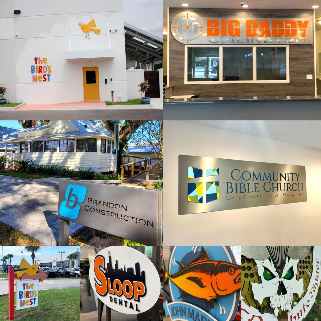 Submit your request for a custom business sign.