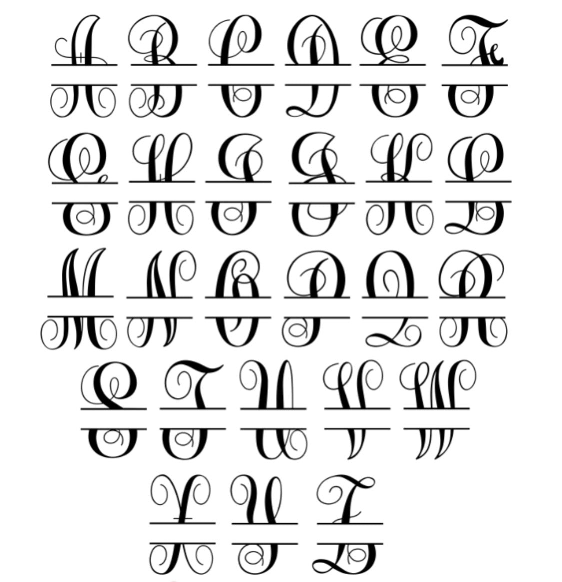 Monogram - Split
