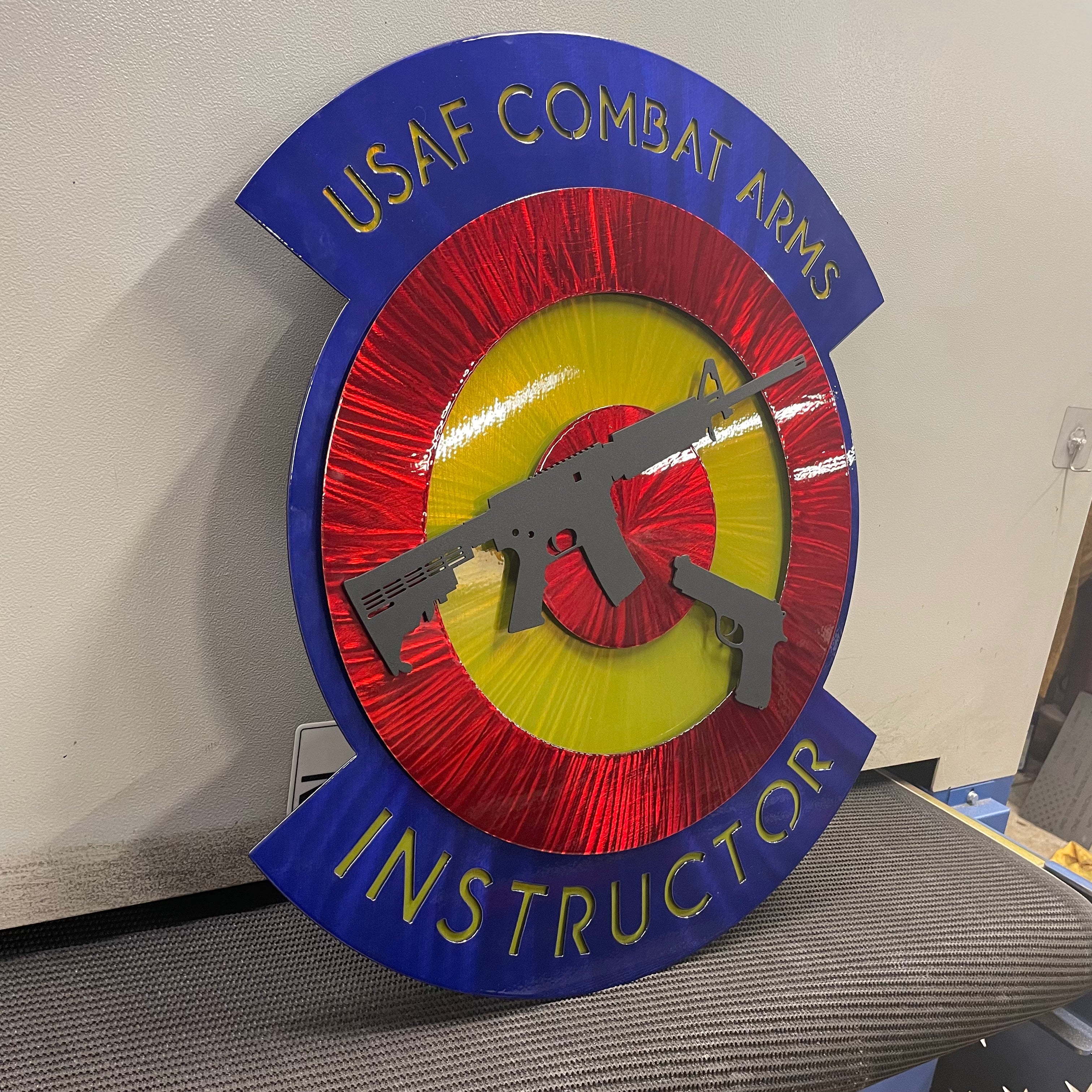 USAF Combat Arms Instructor - sign