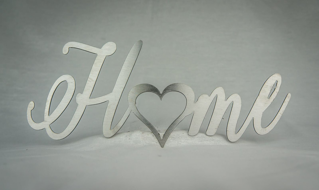 metal home sign
