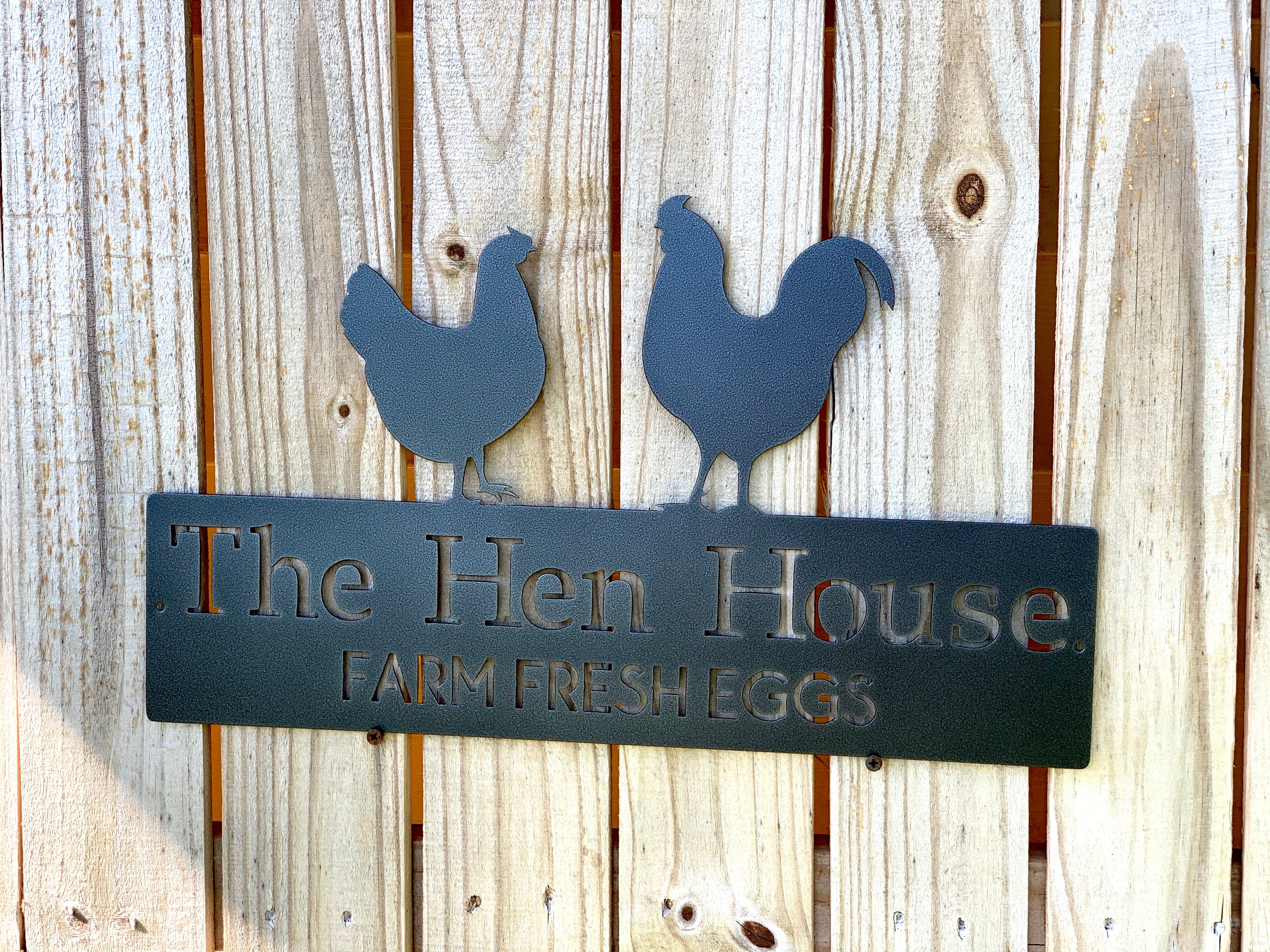 The Hen House Chicken Coop -  Sign