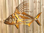 Rooster Fish Sign
