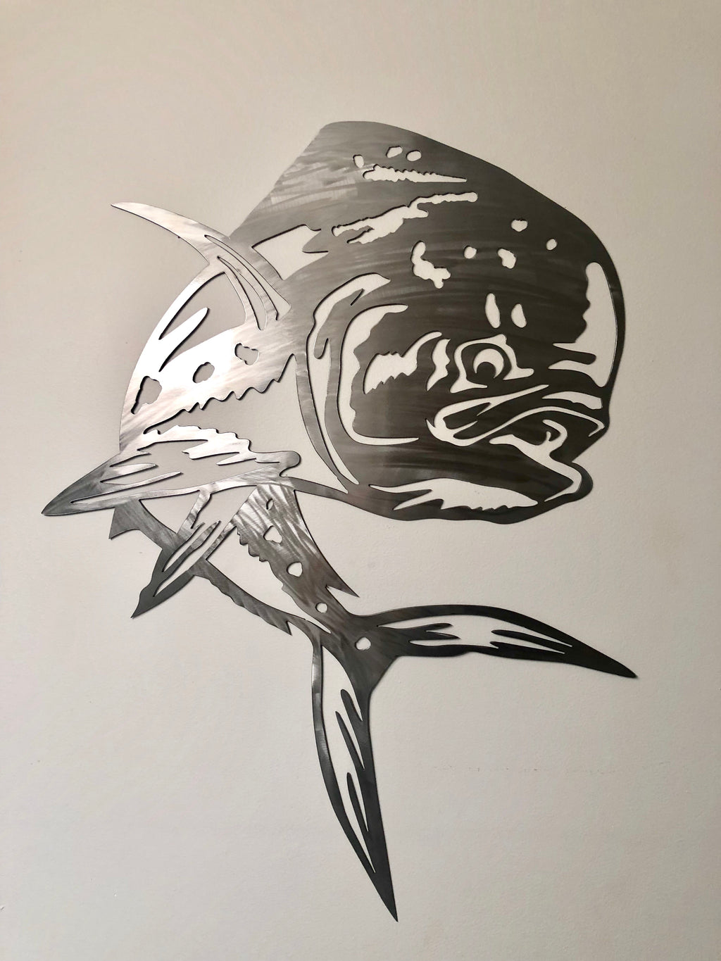 Swooping Mahi Mahi Sign