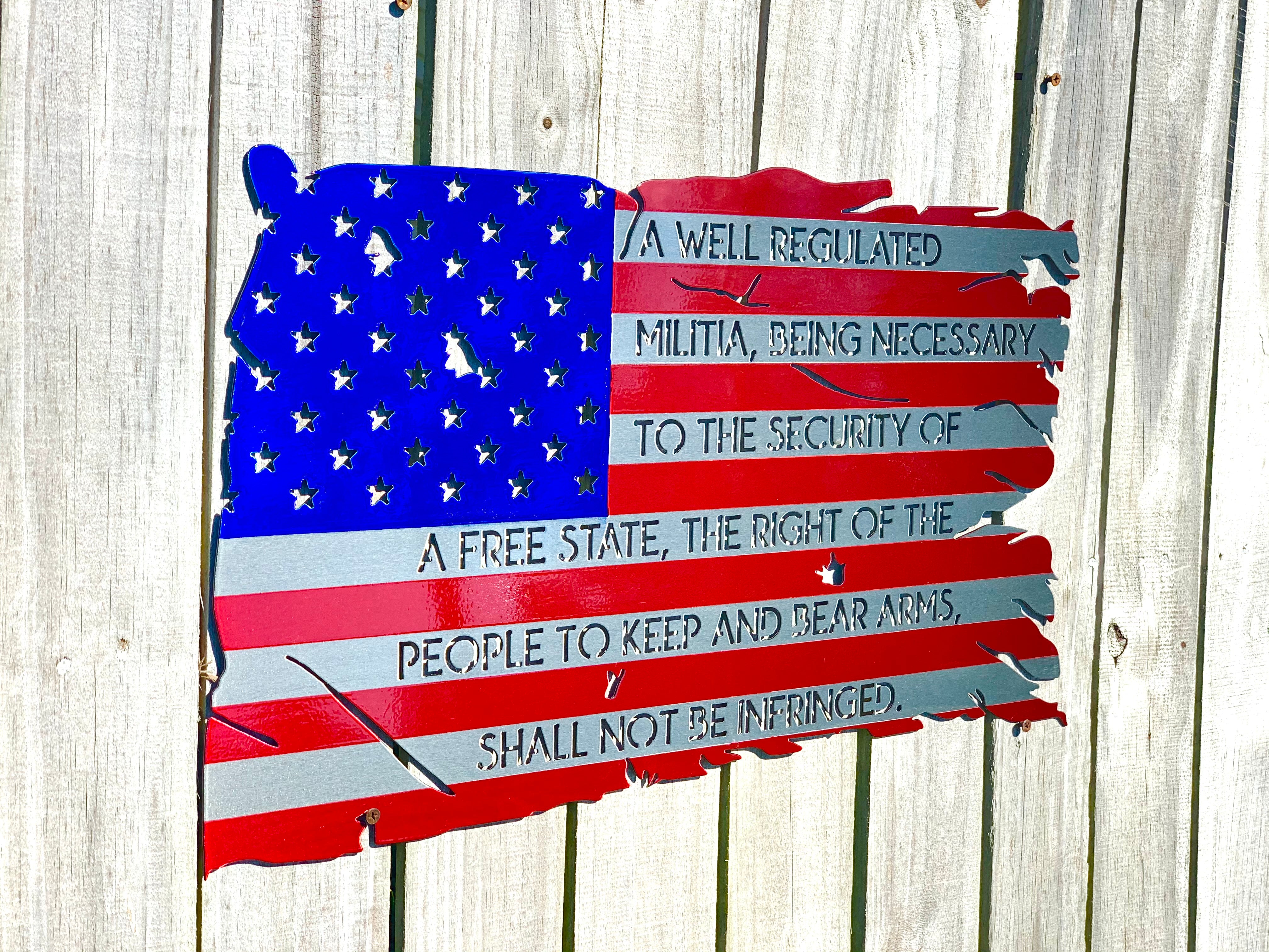 Battle Flag  2.0 - 2nd Amendment Flag