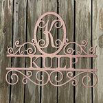 Split Scroll Monogram