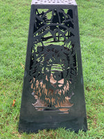 Bear Fire Pit - Rectangle Tall
