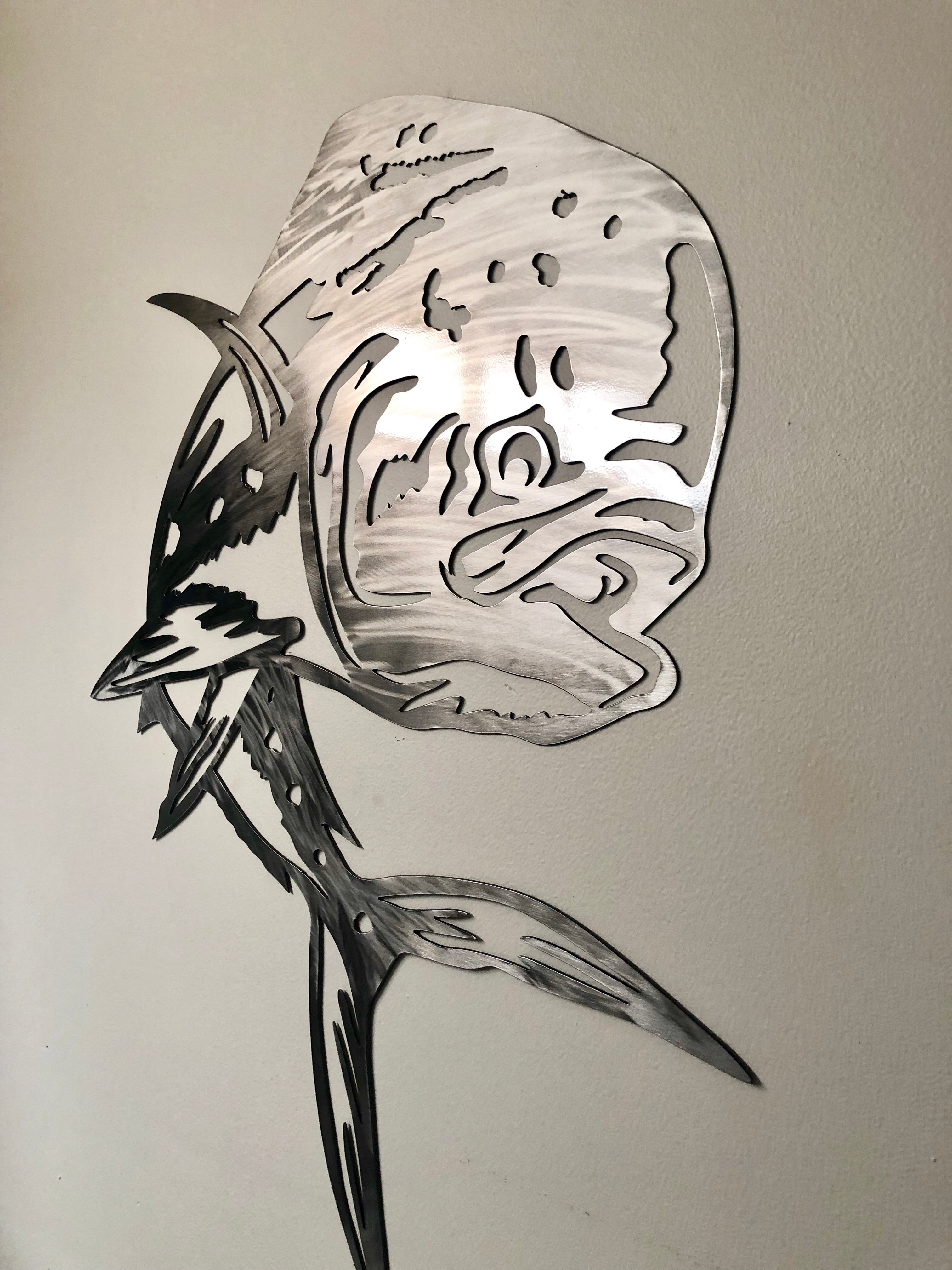 Swooping Mahi Mahi Sign