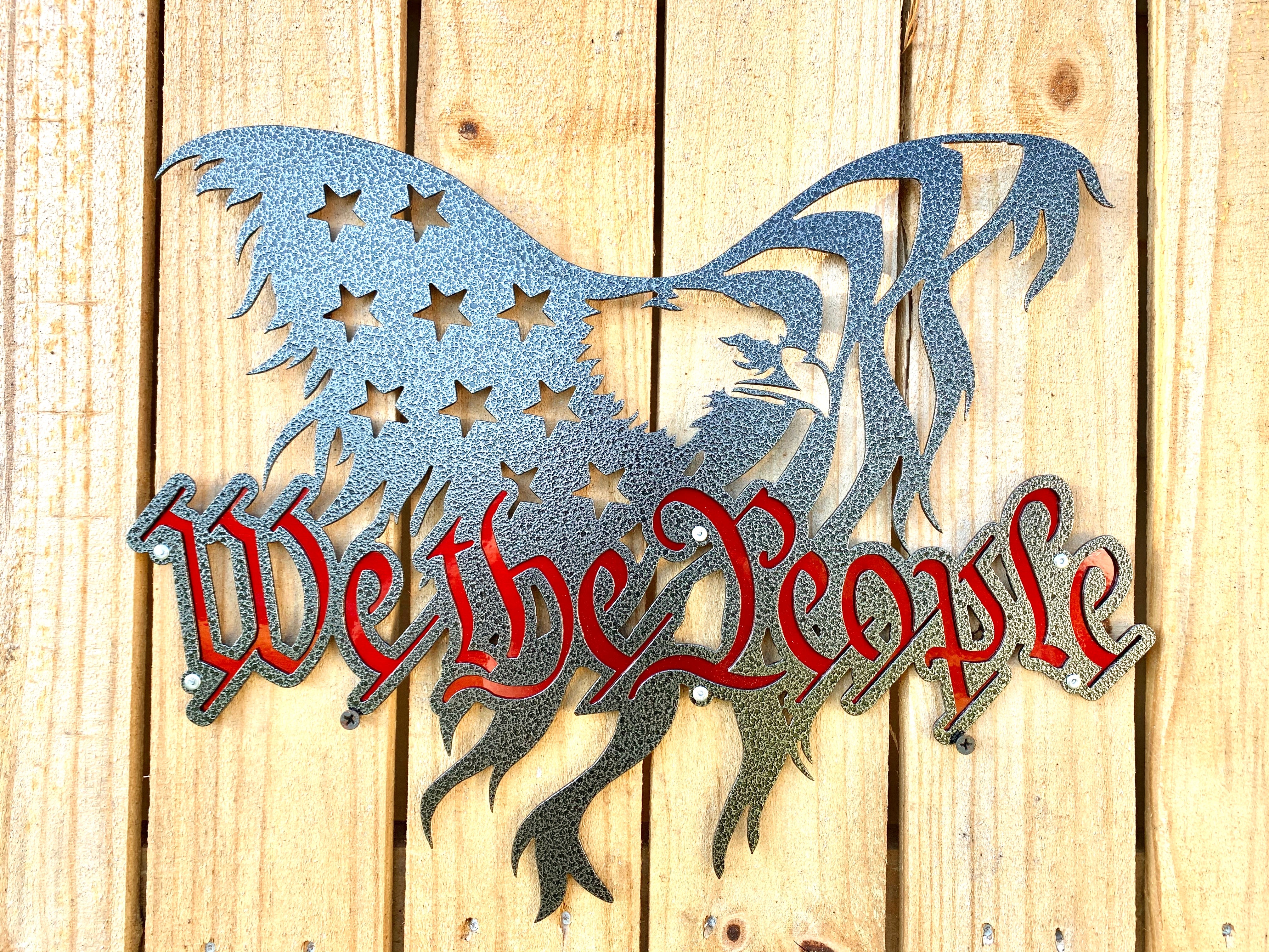 We The People Eagle - Flag