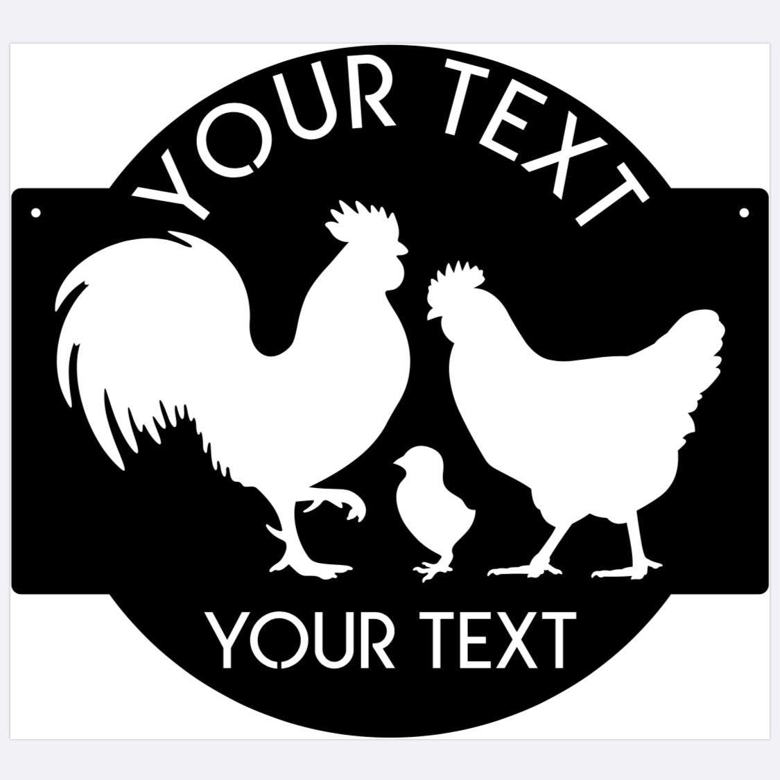 Welcome to our coop -  Sign