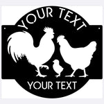 Welcome to our coop -  Sign