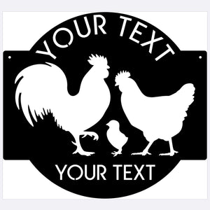 Welcome to our coop -  Sign