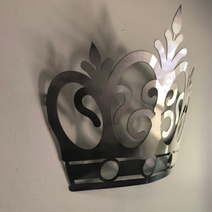 Metal Queen Crown Sign