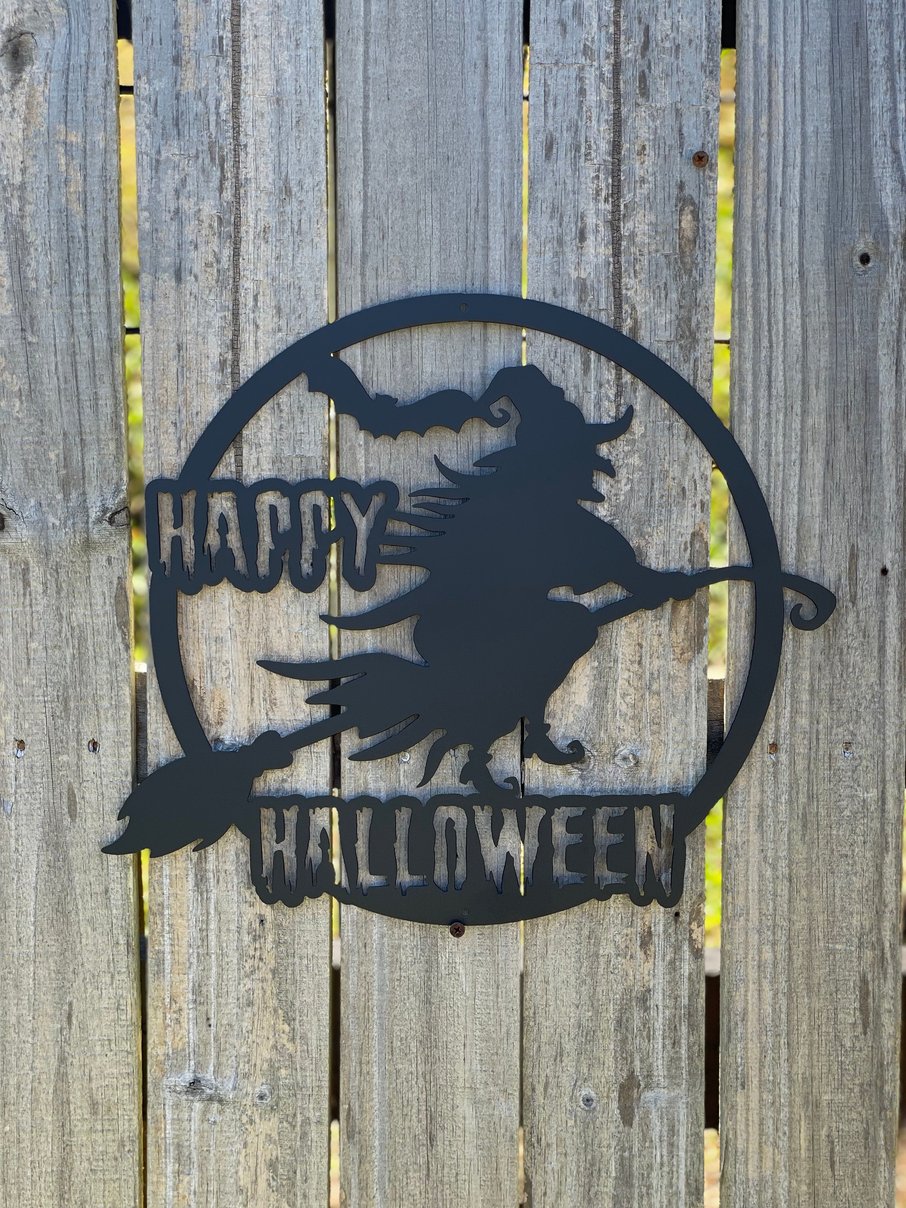 Happy Halloween- Metal Sign