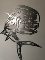 Swooping Mahi Mahi Sign