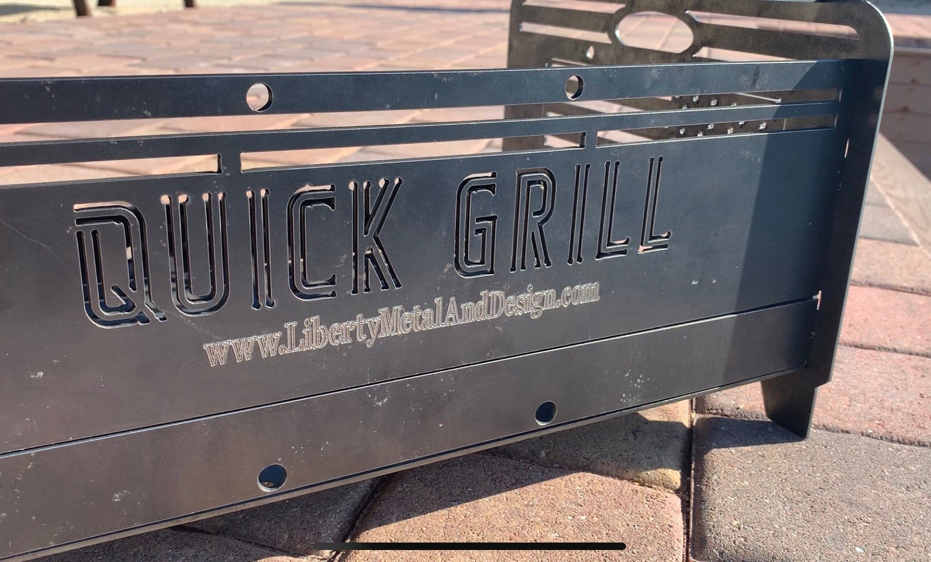 personalized collapsible quick grill